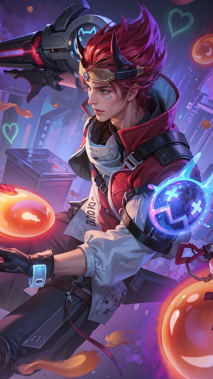 Best quality, masterpiece, detailed skin texture, detailed clothes texture, detailed face, super detail, 8k, intricate detail, 1 boy, The color doesn't change, Muscle guy, 1 guy