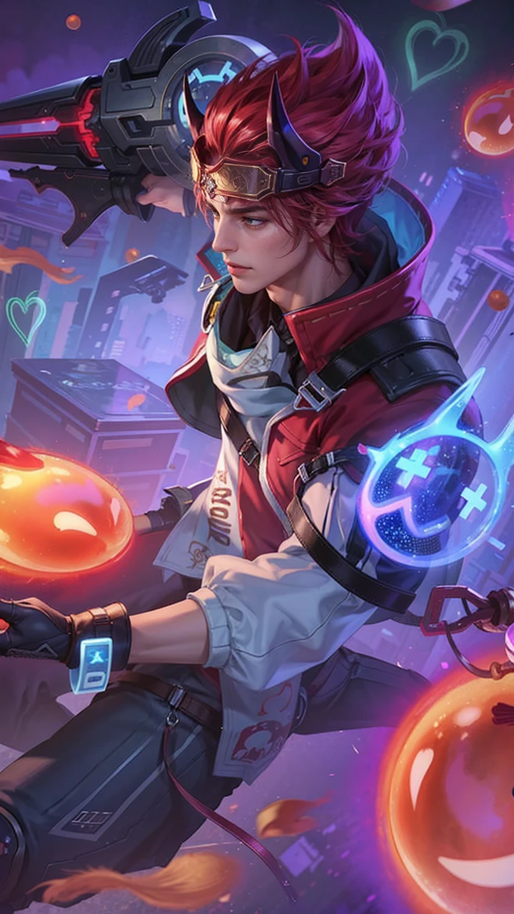Best quality, masterpiece, detailed skin texture, detailed clothes texture, detailed face, super detail, 8k, intricate detail, 1 boy, The color doesn't change, Muscle guy, 1 guy