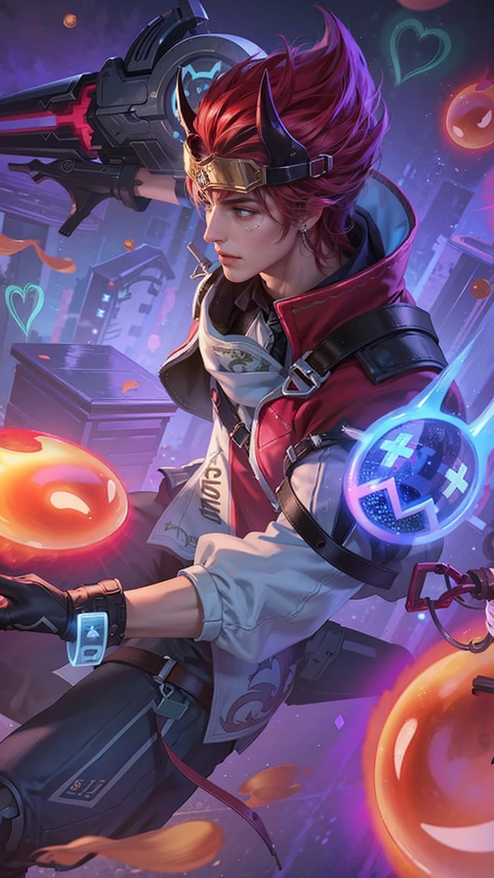 Best quality, masterpiece, detailed skin texture, detailed clothes texture, detailed face, super detail, 8k, intricate detail, 1 boy, The color doesn't change, Muscle guy, 1 guy