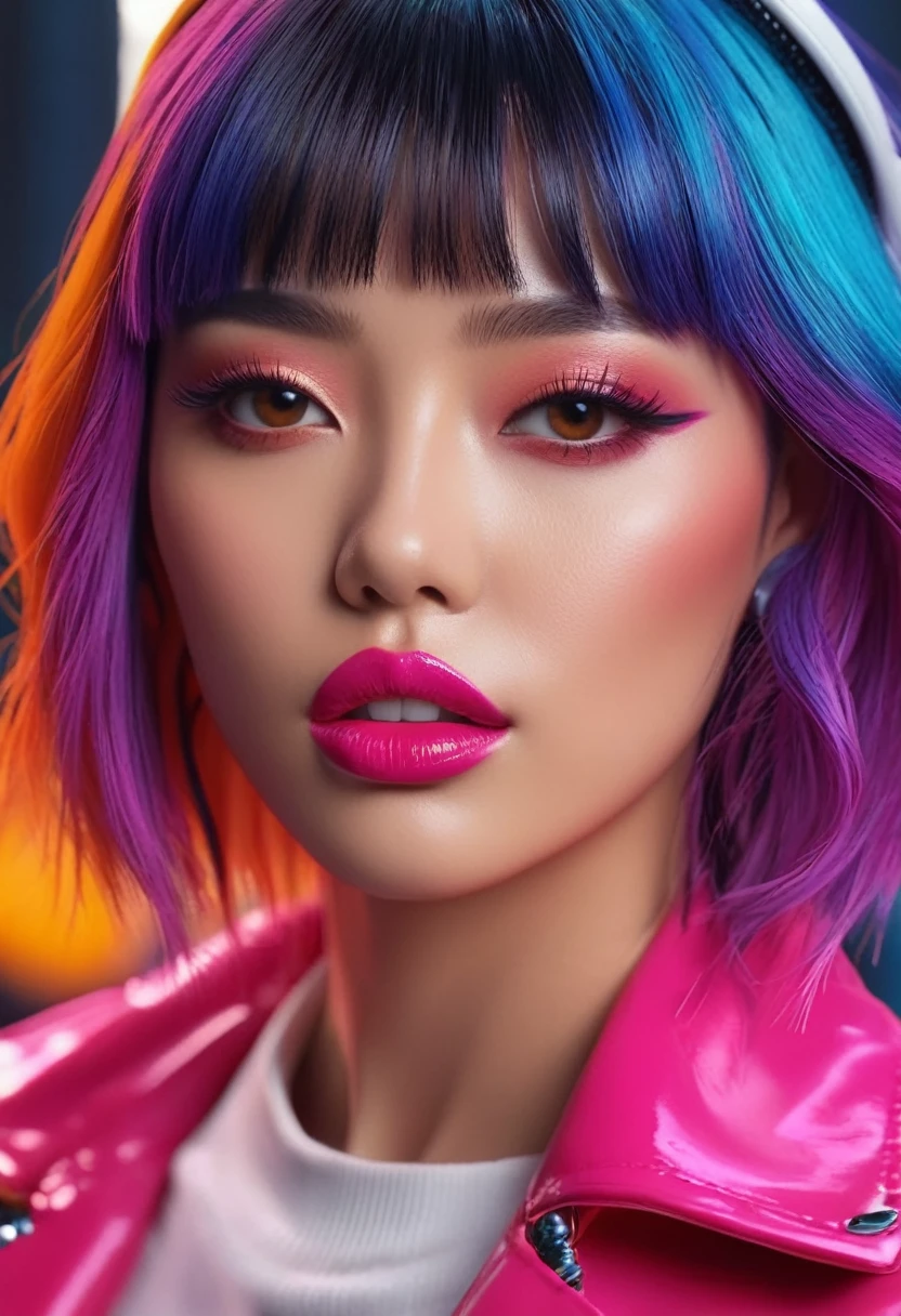 create an image demonstrating the style of ((C-Pop)) style, hyper realism, 8k high definition, vibrant colors, sharp focus, insanely detailed 