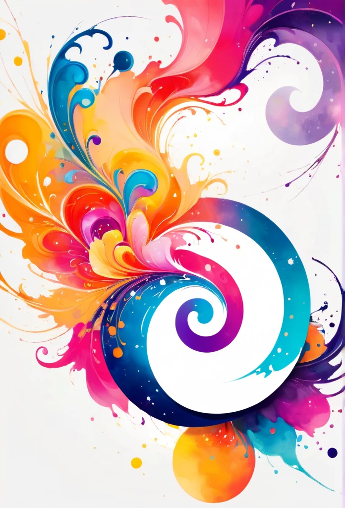 Circle-shaped logo for nail salons
Logo with full moon motif
The full moon is strewn with orangenails
a close up of design with a number on it, behance art, octane 8, painted with colour on white, adobe illustrator art, cinema 4d colorful render, official artwork, colourful artwork, multicolored vector art, archan nair, colourful digital art, official illustration, colorful swirls of paint, promotional artwork, trend in behance hd