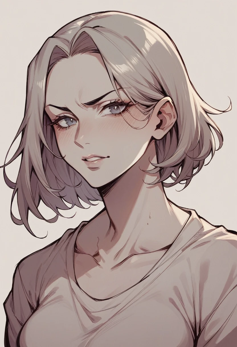 A woman