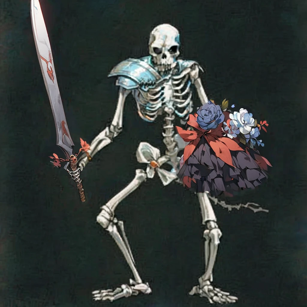 Skeleton's Right Hand、There is nothing in the left hand