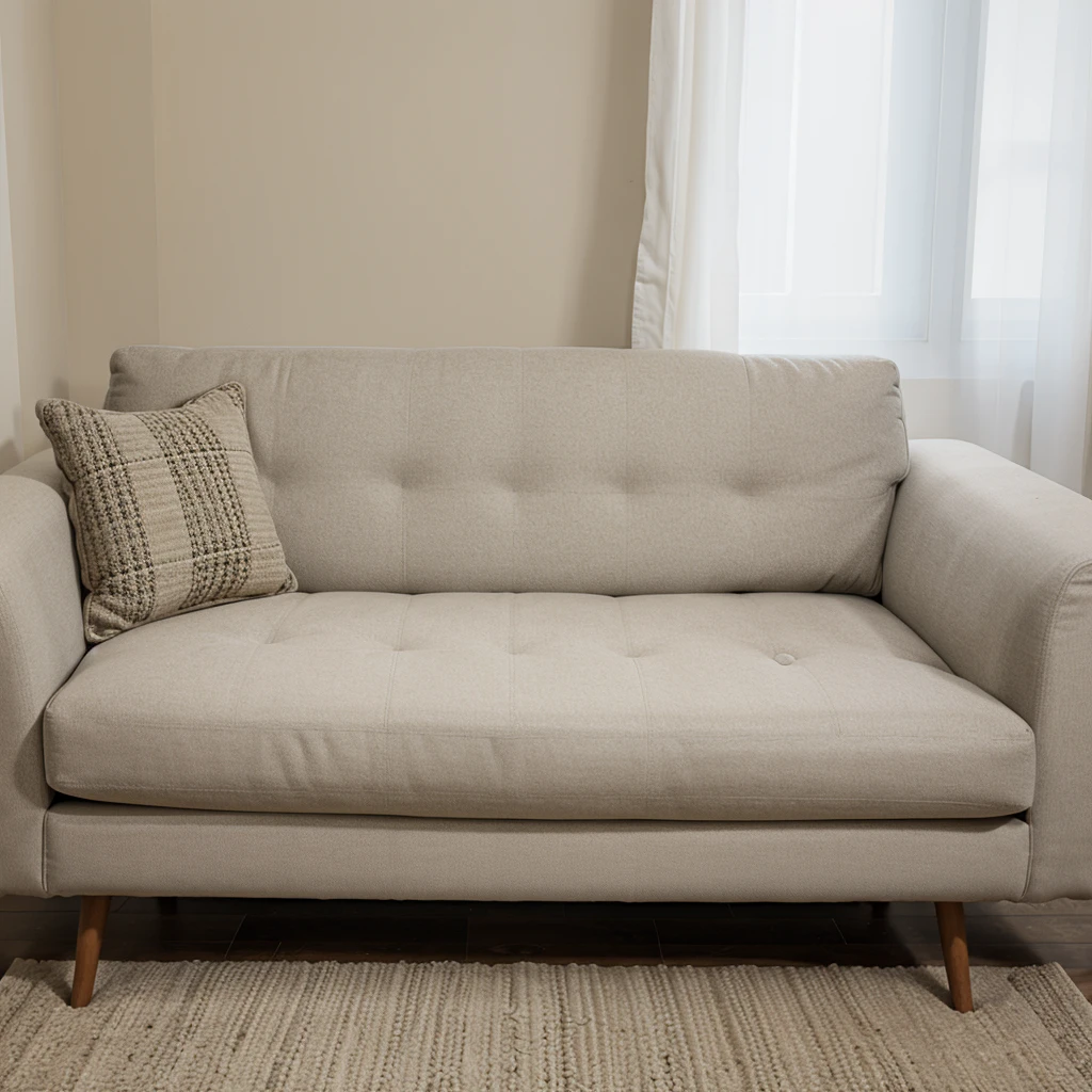 A modern Sofa, Muted Colors