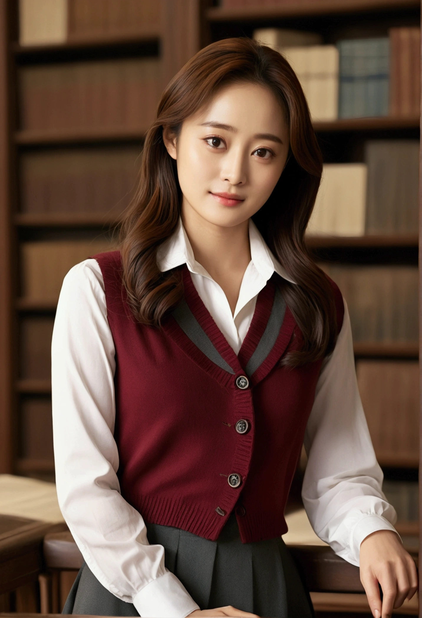 Kim Tae Hee , korea actress , a student at university of Harvard, resemble a love story in Harvard movie, movie scene, full body , focus mode , 8 k quality , realistic Photo , high resolution 