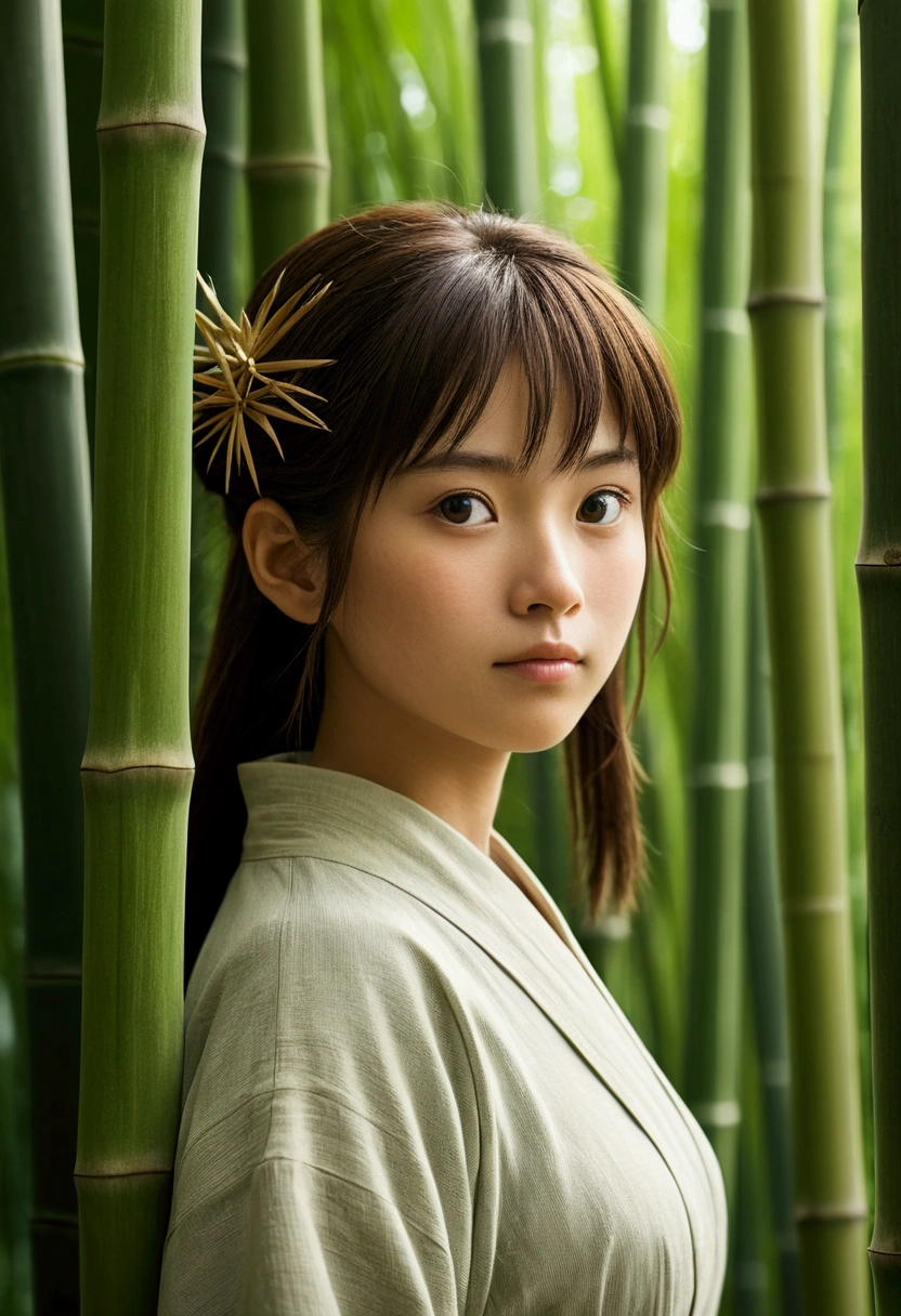 Ghibli Bamboo girl