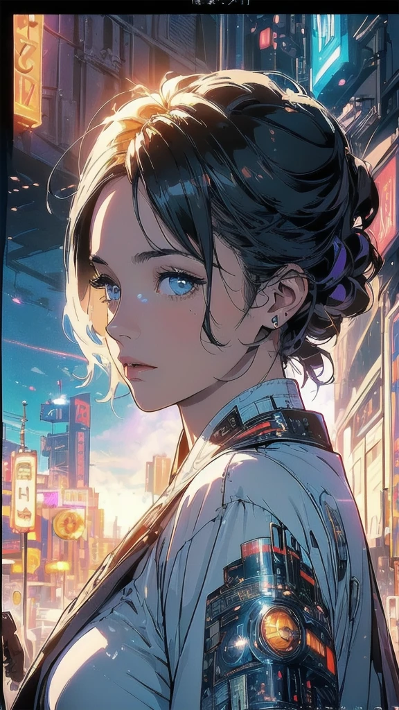 (((masterpiece, highest quality))),(((solo:1.2))),(((1girl:1.2))),(((32k wallpaper))),(very detailed, vintage science fiction),((((((cinematic movie poster)))))),(((abstract))),(mid century modern),movie poster,(((((portfolio))))),(((((((Close-up))))))),,((((more various angle)))),(((((ultimate highlight))))),Vast landscape,((((complete. detailed face)))),(((((Extremely talented))))),(((most complicated machine))),(((text))),(((typography))),(((((best complicated machine))))),(((((genius mechanic))))),(((((gorgeous light leak))))),