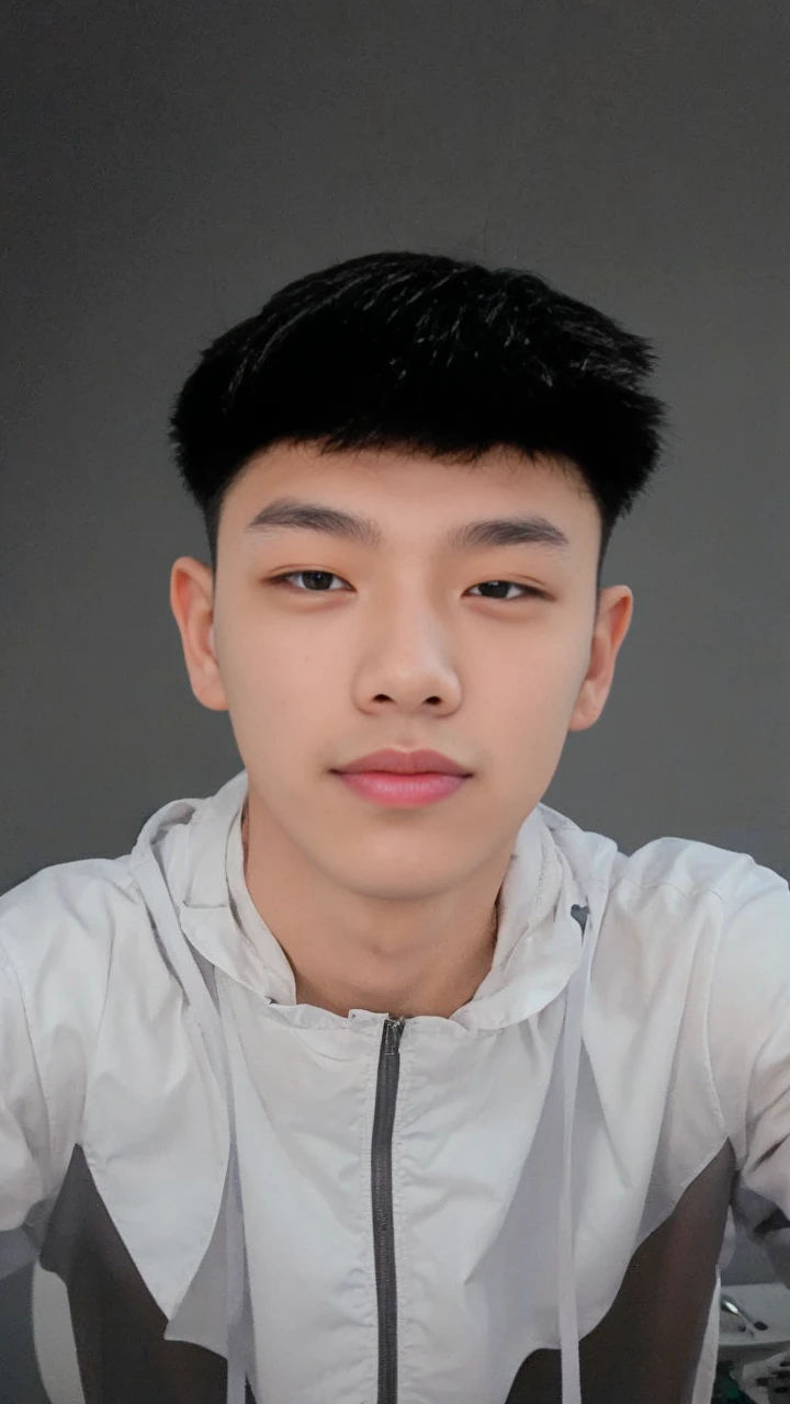 (8k,RAW photos,Best quality,nmasterpiece:1.2),(make realistic,photo realistic:1.37),In the lab,A guy,Wearing a white trigram,sideways standing,Whole human body,Professional attire