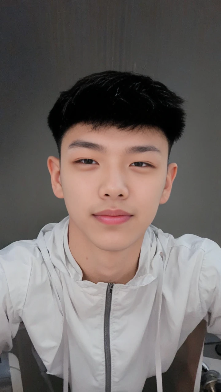 (8k,RAW photos,Best quality,nmasterpiece:1.2),(make realistic,photo realistic:1.37),In the lab,A guy,Wearing a white trigram,sideways standing,Whole human body,Professional attire