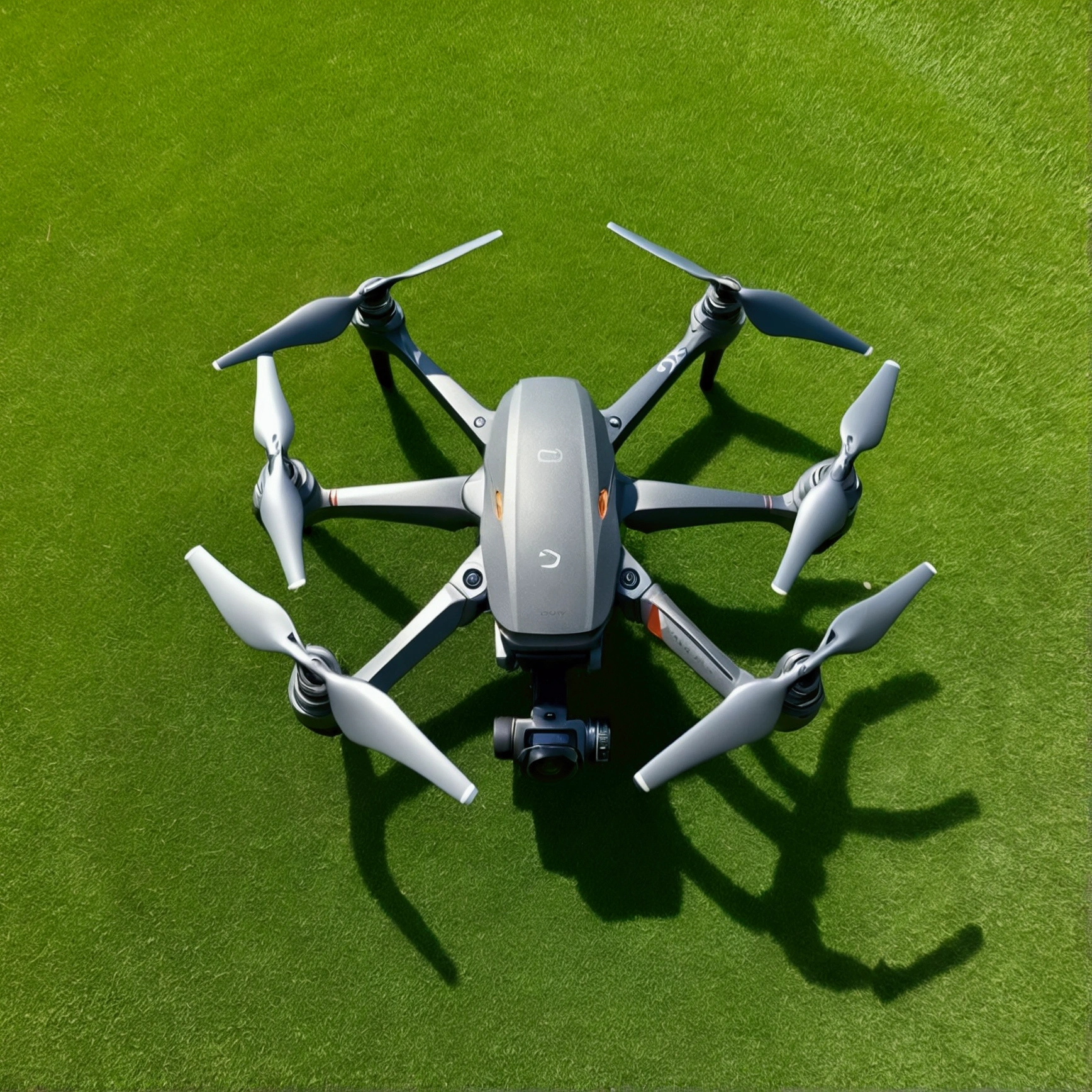 Very detailed Sony camera on DJI drone，Copy Details，perfect environment