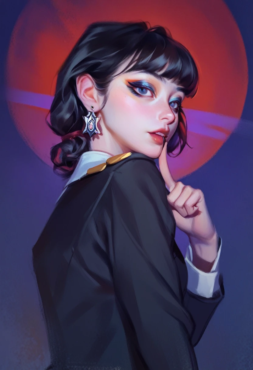 Inocente girl (asura art style:0.7), punctuation_9, punctuation_8_High above, punctuation_7_High above, punctuation_6_High above, no censure, princess peat black hair, side block, white hairband, Eyes red, break (work of art:1.2), best qualityer, high resolution, (detailedeyes:1.3), perfect lighting, (perfect hands, Perfect Anatomia), breasts big, a beautiful woman, kimono, bare one shoulder, Heart, sitting down, front viewer, Tori, flowers, Thu, fog, hand sHigh aboveport