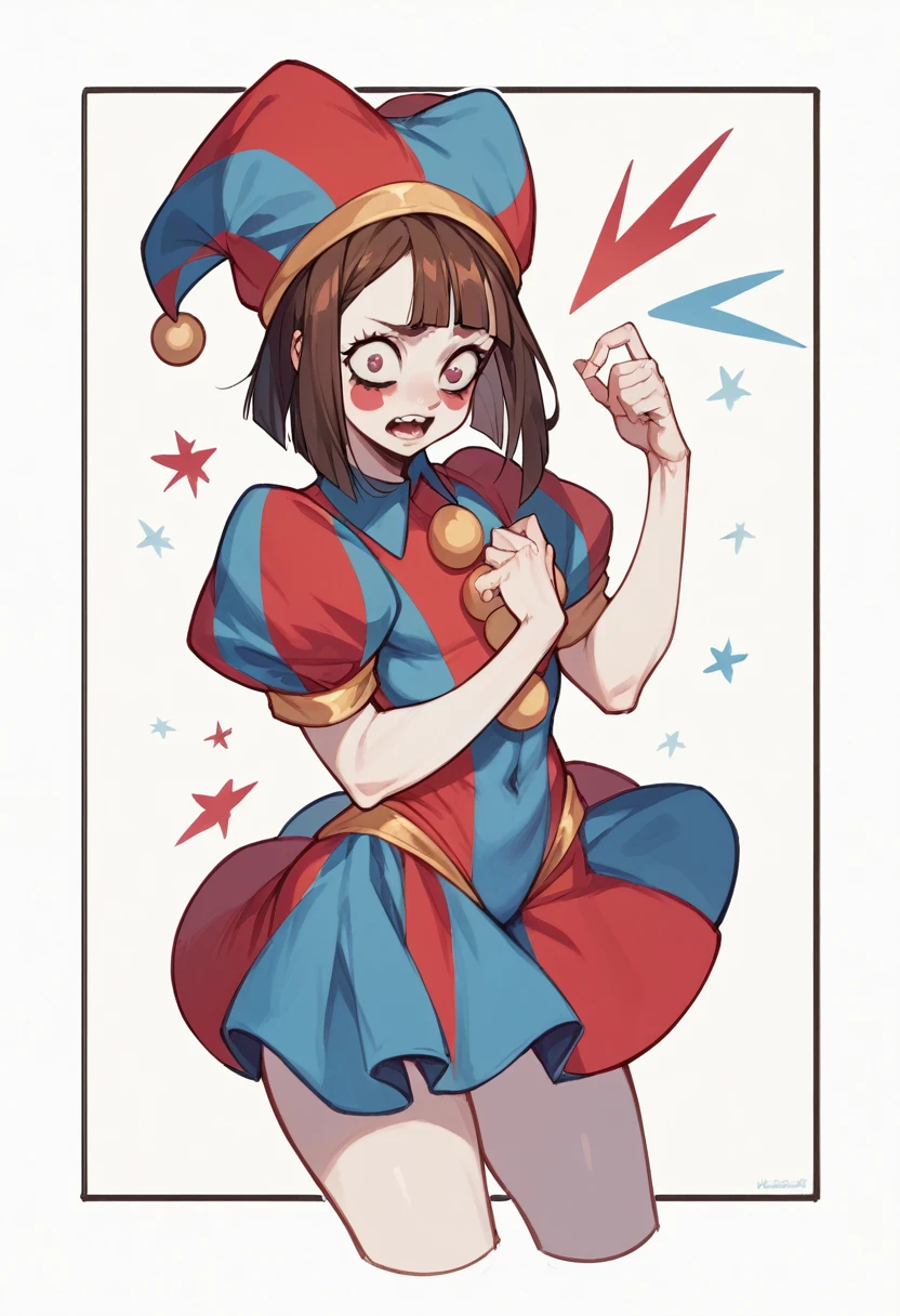 Pomni jester character 