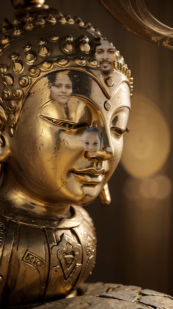 Buddist background.