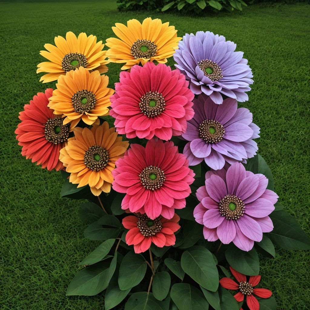 universe flower Landscape only