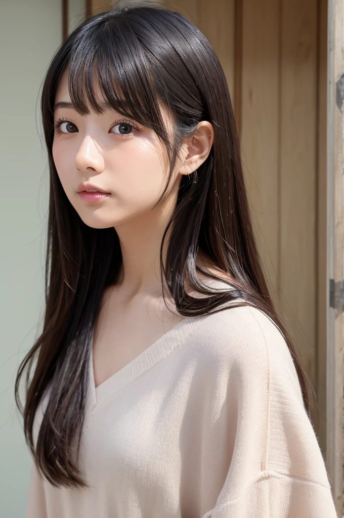 Japanese、beautiful girl、clear