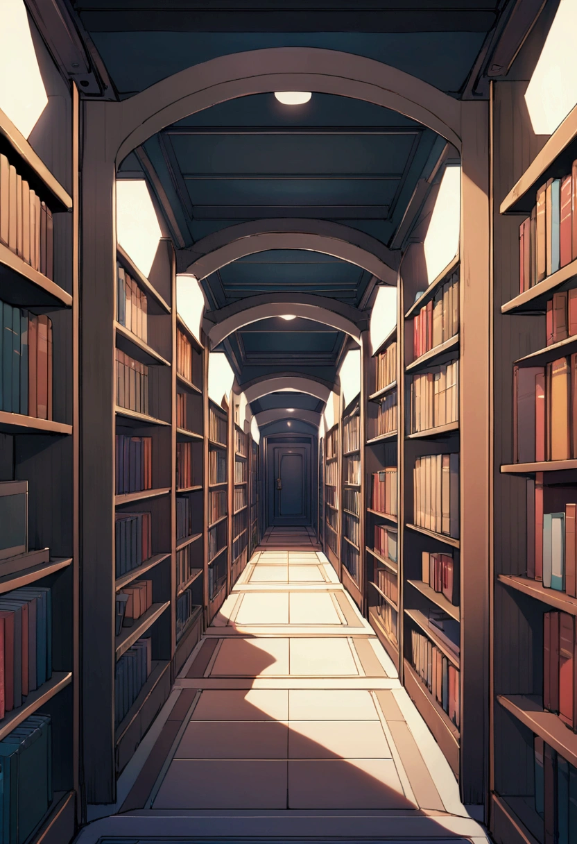 maze,Bookshelf,No people