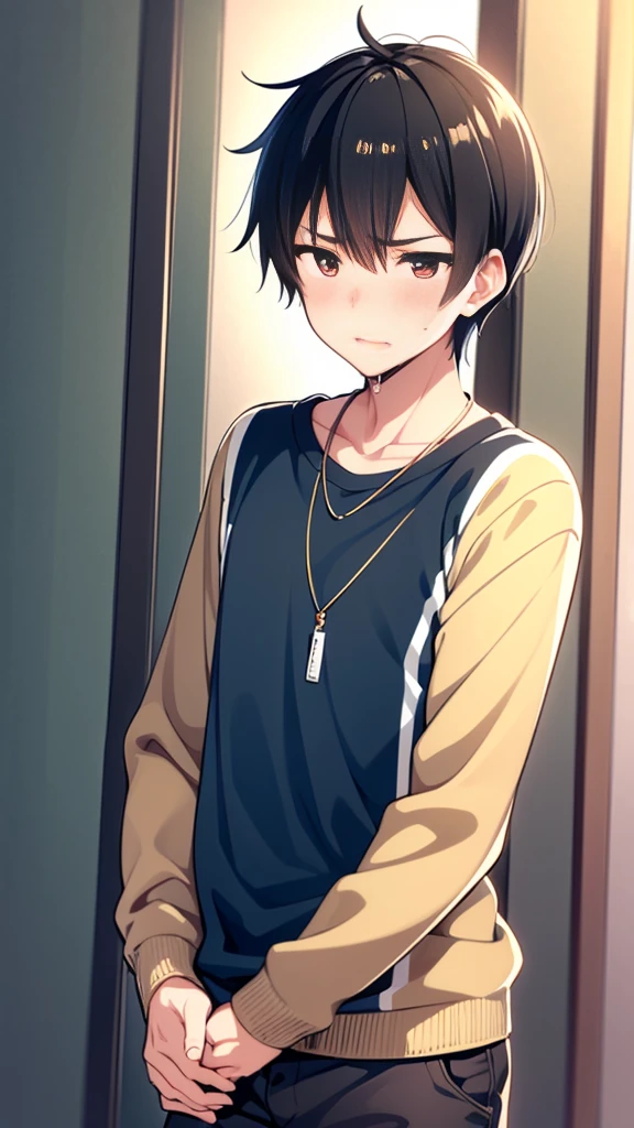 Japanese student style,,cool,,,A refreshing, athletic man,I was still a virgin,,,boy,,,boys,,,Spiked Hair,charm,Slim figure,23 years old,,Tall,Everyday casual clothes,,,The male protagonist is,,With a confused look,,,,,Yeah.？why!?,,whyだ!?,,(Suddenly in the city),(オレはComplete castrationされた:1.3),(Complete castration:1.3),(I am a boy who has failed miserably in becoming an adult man.),,Super manly is slowly declining,,Castrated male,,,Male end,End of child-bearing period,,Sexual sensations rise,,Daytime,Smooth,Skin texture,Functional beauty,shine,,,Breeze,A speck of dust,Natural light,face,hand,eye,blush,(tears,,,Saliva,,,),,Accuracy,,Ultra correct,Biological,Excellent detailed anatomy,4K,8k,Highest quality,Male Focus,,Depth of written boundary,Character Portrait,Black Hair,Punctuality,God changed his body,He is the only one who is absurd.,