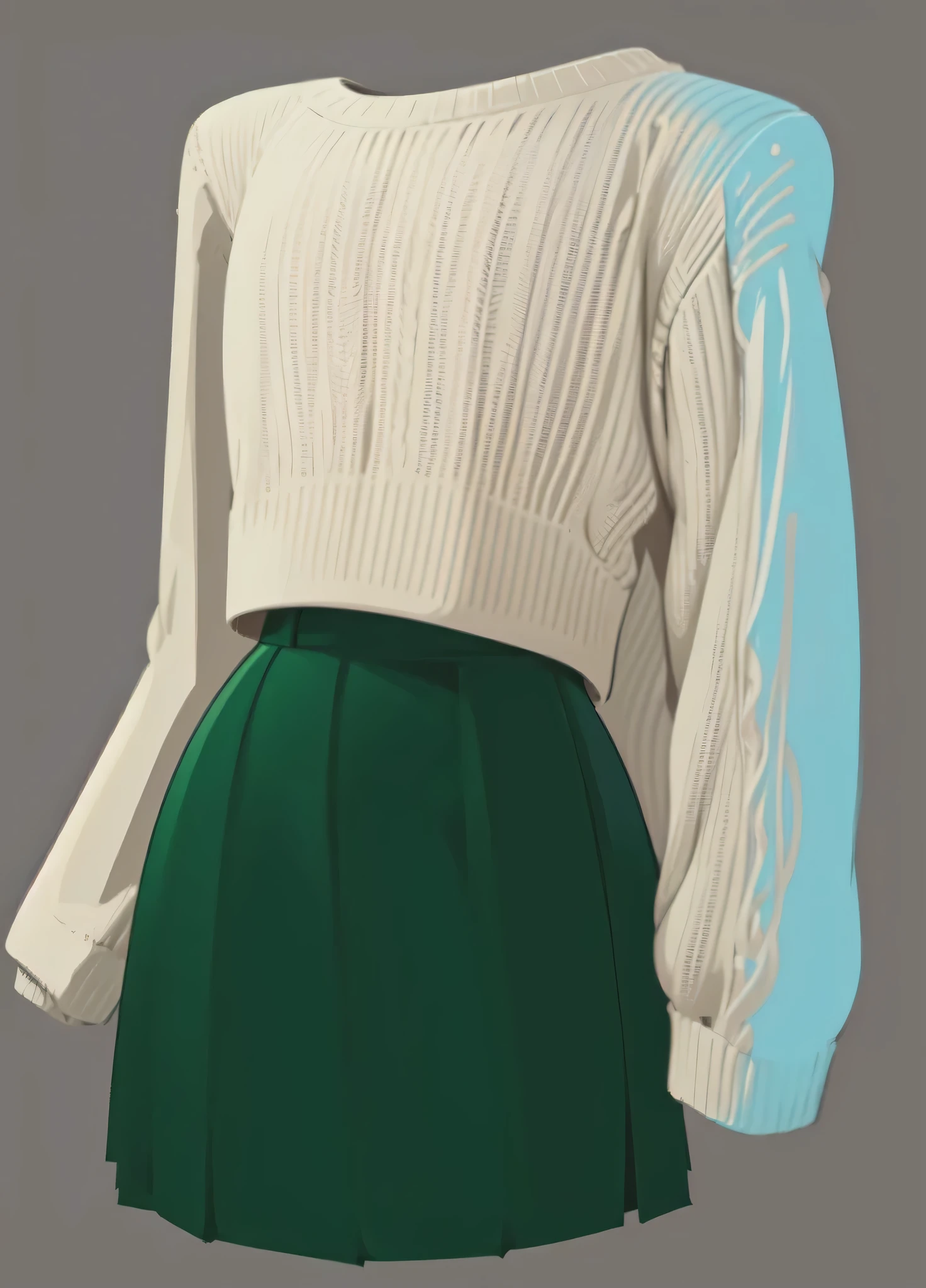 score_9, score_8_up, score_7_up light colors, watercolors, warm rays of light, ( lineart:1.4), thick outlines, (thick outlines:1.4), clean line art, sketch, manga, graphic novel, warm red sunlight,  white sweater, green mini skirt