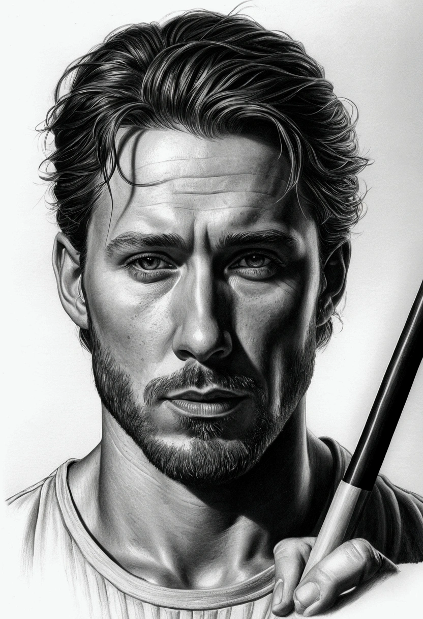 Hyper realistic drawing