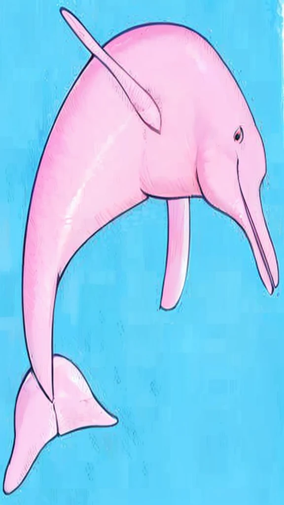 a beautiful pink dolphin swimming in the ocean, extremely detailed, 1 dolphin, photorealistic, 8k, high quality, hyperrealistic, vibrant colors, detailed ocean waves, sun shining through the water, underwater scene, serene atmosphere, realistic lighting, dynamic composition