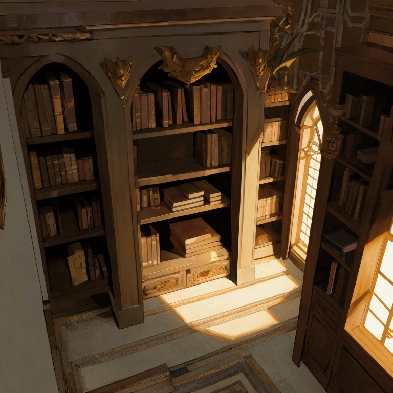 Bookshelf,front,No people,Fantasy,Labyrinth Room