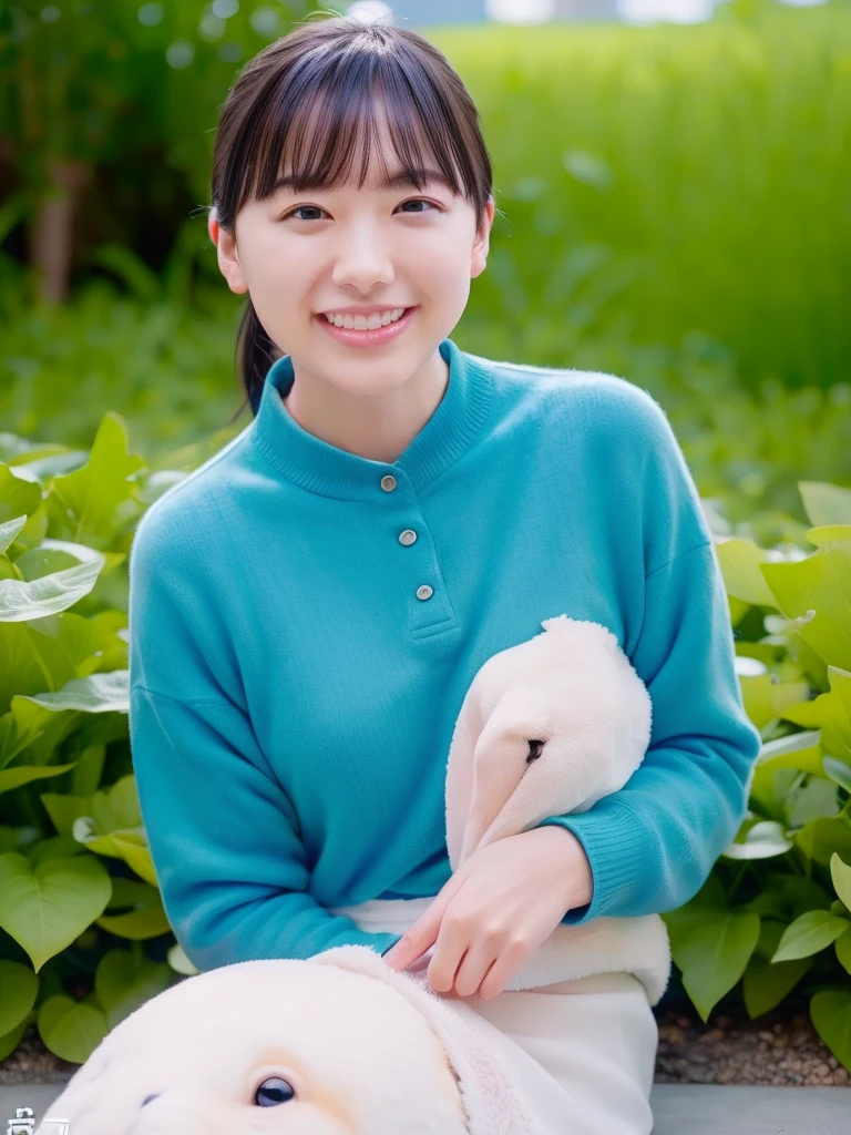 (1 Young Eurasian Woman, Early 20s, At the aquarium, (((Full Body Lesbian))), ((女子高等学校of制服)), short_Bob_hair_ponytail, Dimples, Friendly & A kind smile, I chipped a tooth, リアルな肌of質感, Healthy body shape, Hyperrealism, Realistic, Beautiful attention to detail, High Contrast, Ultra HD, 最高of画質, Fine details, 非常に細心of注意を払って, masterpiece, of_cowboy_shot, Bokeh Background, Serene atmosphere, Cyan Light)