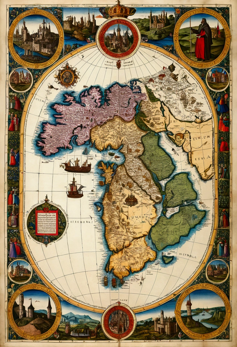 A comprehensive view of the Kingdom, including all its regions and the medieval era 