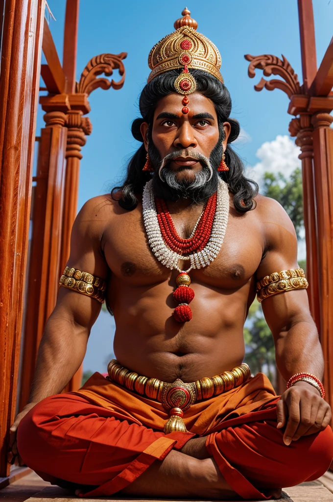 Hanuman Swami with sree ram