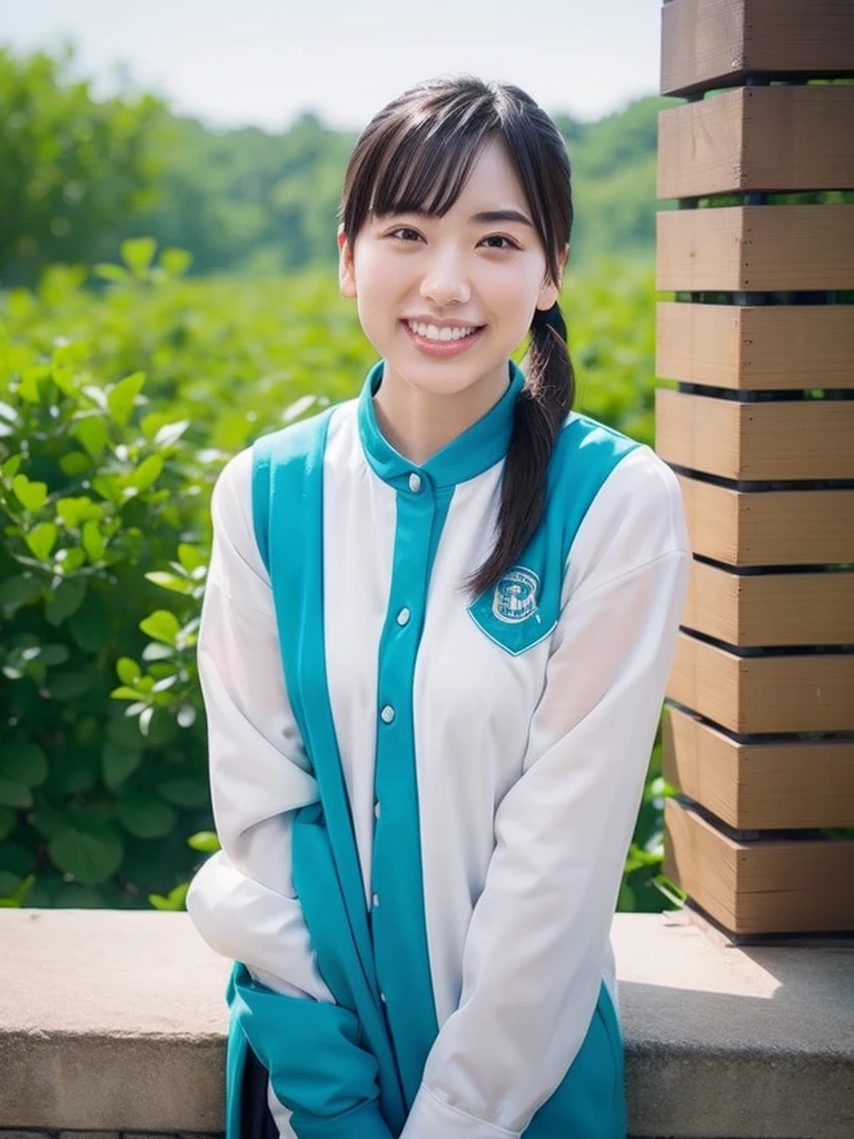 (****ung Eurasian Woman, Early 20s, At the aquarium, (((Full Body Lesbian))), ((女子高等学校of)), short_Bob_hair_ponytail, Dimples, Friendly & A kind smile, I chipped a tooth, リアルな肌of質感, Healthy body shape, Hyperrealism, Realistic, Beautiful attention to detail, High Contrast, Ultra HD, 最高of画質, Fine details, 非常に細心of注意を払って, masterpiece, of_cowboy_shot, Bokeh Background, Serene atmosphere, Cyan Light)
