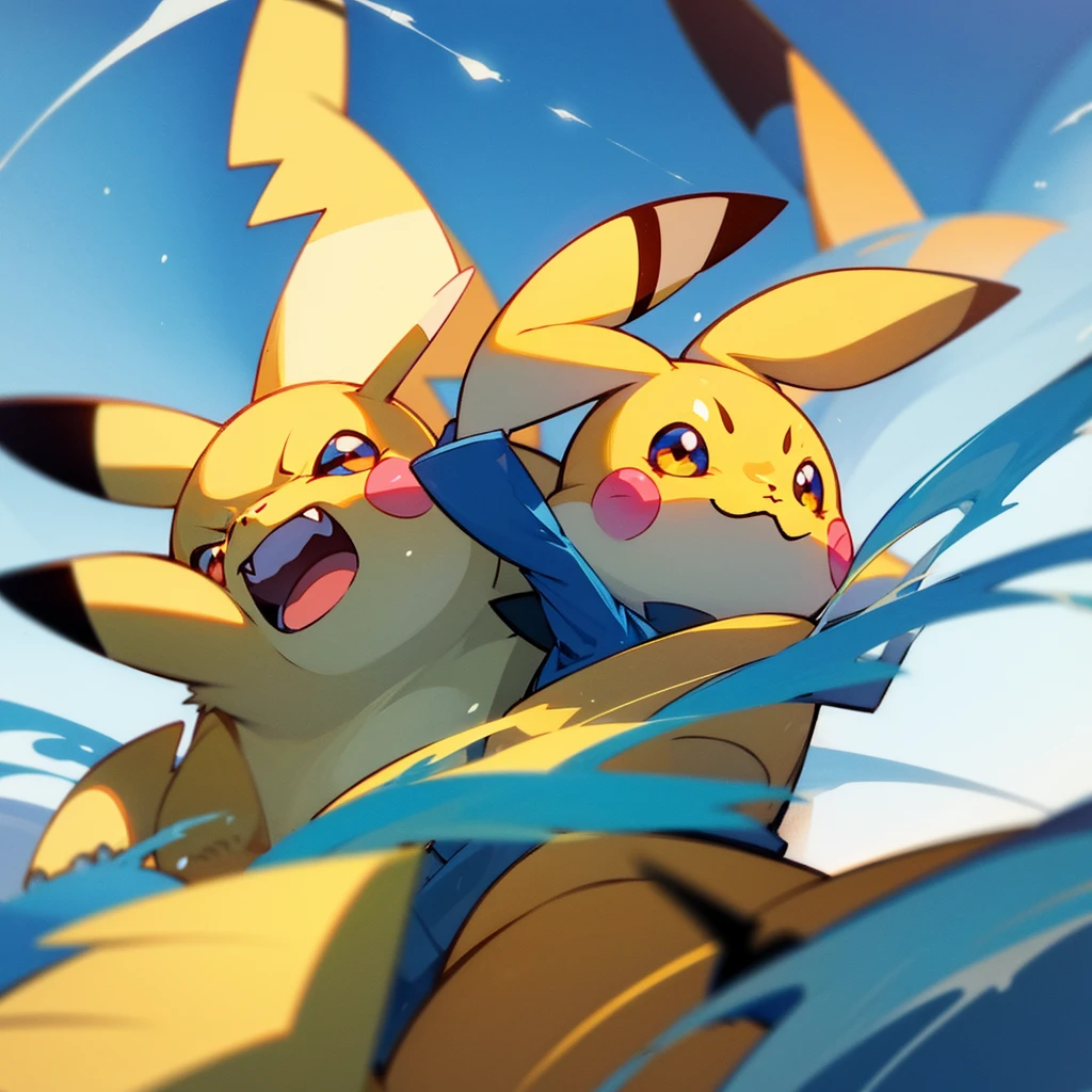 Pokémon godになった Pikachu god々Shii
