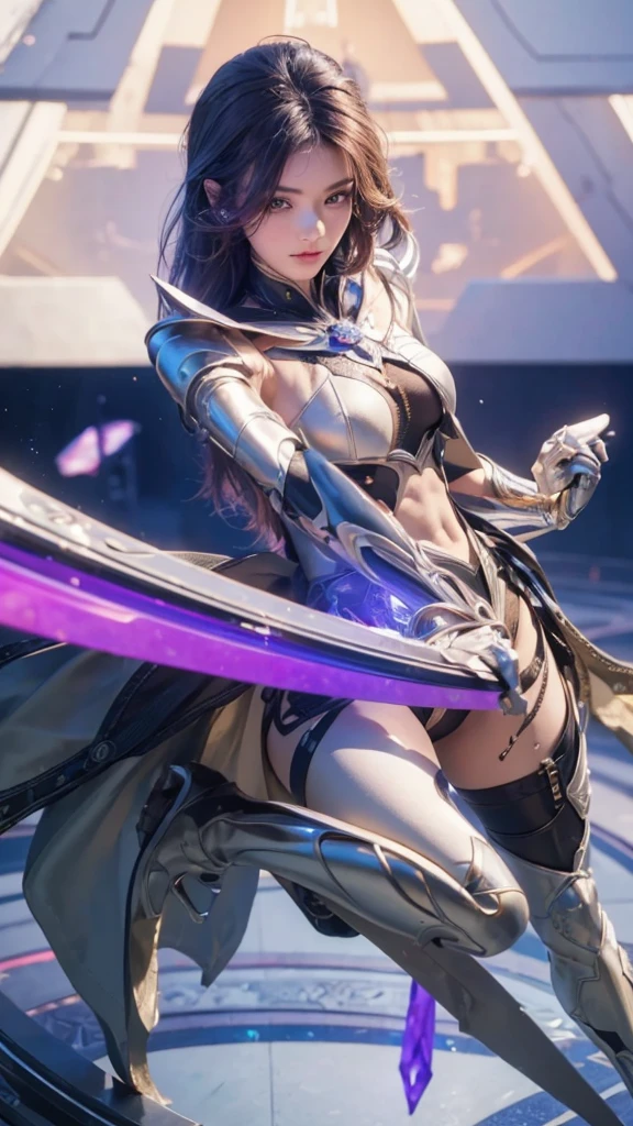 ((Best quality, 8k, Masterpiece :1.3)), upper bod y, Sharp focus: 1.2, Beautiful woman with perfe ct figure, Highly detailed facial and skin textur e, Detailed eyes, Double eyelids, Interior view, f erpect lighting, Glowing skin,