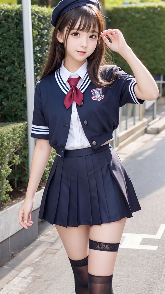 Cute Girls、high school girl、Idol、uniform、stockings、mini skirt、See-through