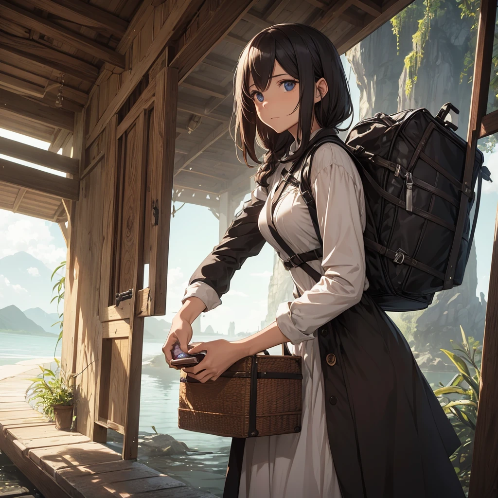 I am Paracel, a traveler on a long journey. Might you spare some water for a weary soul?"