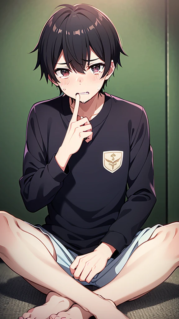 Japanese student style,,cool,,,A refreshing, athletic man,Still a virgin,,,boy,,,boys,,,Spiked Hair,charm,Slim figure,23 years old,,Tall,Everyday casual clothes,,,The male protagonist is,,With a confused look,,,,,Yeah.？why!?,,whyだ!?,,(街中でオレはComplete castrationされた:1.3),(Complete castration:1.3),(I am a man who has failed miserably in becoming an adult man.),,Super manly is slowly declining,,Castrated male,,,Male end,,Sexual sensations rise,,Daytime,Smooth,Skin texture,Functional beauty,shine,,,Breeze,A speck of dust,Natural light,face,hand,eye,blush,tears,,,Saliva,,,Accuracy,,Ultra correct,Biological,Excellent detailed ???????,4K,8k,Highest quality,Male Focus,,Depth of written boundary,Character Portrait,Black Hair,Punctuality,God is changing his body,He is the only one who is absurd.,From groom to pet,,