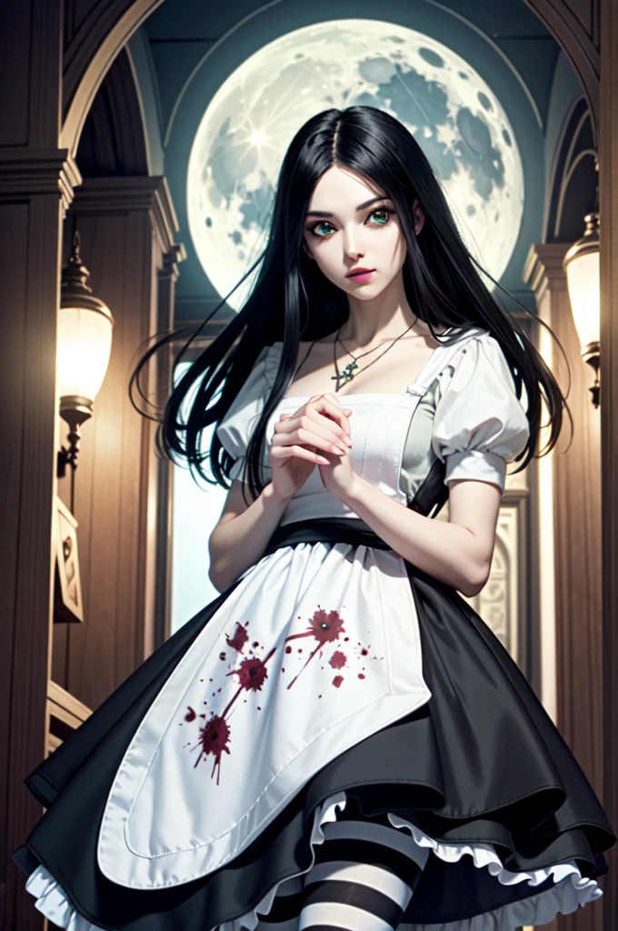 (masterpiece, Best quality)
AlisaUzhasi, 1 girl, One, black hair, flower, dress, Rose, blood, long hair, Jewelry, apron, NECKLACE, green eyes, moon, red flower, red Rose AlisaUzhasi, 1 girl, One, black hair, flower, hair ornament, hair flower, pale skin, draw up, long hair, green eyes, dress, pomade, NECKLACE, Jewelry, Rose, I look at the viewer, Red lips ,masterpiece, Best quality, cinematic lighting, American McGee's Alice. Alice: Madness Returns AlisaUzhasi, 1 girl, black hair, butterfly, striped, long hair, One, error, tights, striped tights, dress, blood, apron, draw up,masterpiece, Best quality, cinematic lighting, black hair