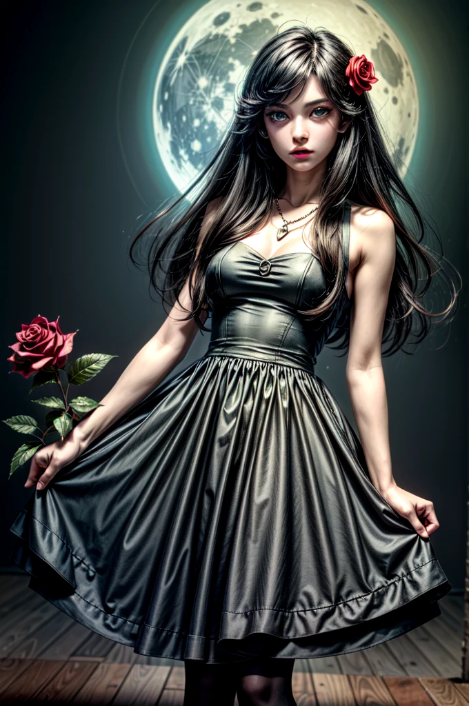 (masterpiece, Best quality)
AlisaUzhasi, 1 girl, One, black hair, flower, dress, Rose, blood, long hair, Jewelry, apron, NECKLACE, green eyes, moon, red flower, red Rose AlisaUzhasi, 1 girl, One, black hair, flower, hair ornament, hair flower, pale skin, draw up, long hair, green eyes, dress, pomade, NECKLACE, Jewelry, Rose, I look at the viewer, Red lips ,masterpiece, Best quality, cinematic lighting, American McGee's Alice. Alice: Madness Returns AlisaUzhasi, 1 girl, black hair, butterfly, striped, long hair, One, error, tights, striped tights, dress, blood, apron, draw up,masterpiece, Best quality, cinematic lighting, black hair