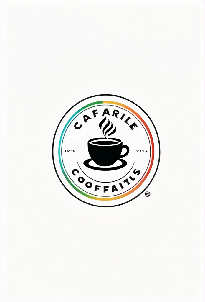 Illustrated cafe circle-shaped shop logo
 The calligraphy font with a green tone,
 Coffee, cocktails, cigarettes, prints, accessories, beautiful white background (rainbow:2), handwritten illustration style

Cafe & Bar's stylish logo for smoking while enjoying coffee and cocktails

 Image Colors: White, Black, Brown, Red
 Logo Shape: Circular Logo

 Simple, easy-to-remember logo

 A logo design reminiscent of coffee, cocktails and cigarettes inside the logo

 Pretty cool
 chic and modern design

 White background