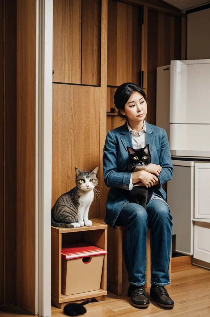 The cat didn't eat