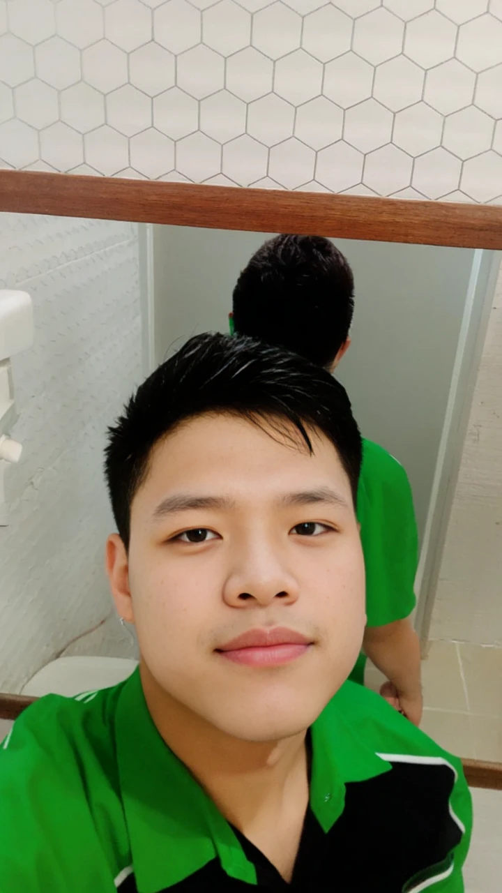 （8k，RAW photos，Best quality，nmasterpiece：1.2），（make realistic，photo realistic：1.37），In the lab，A guy，Wearing a white trigram，sideways standing，Whole human body，Professional attire