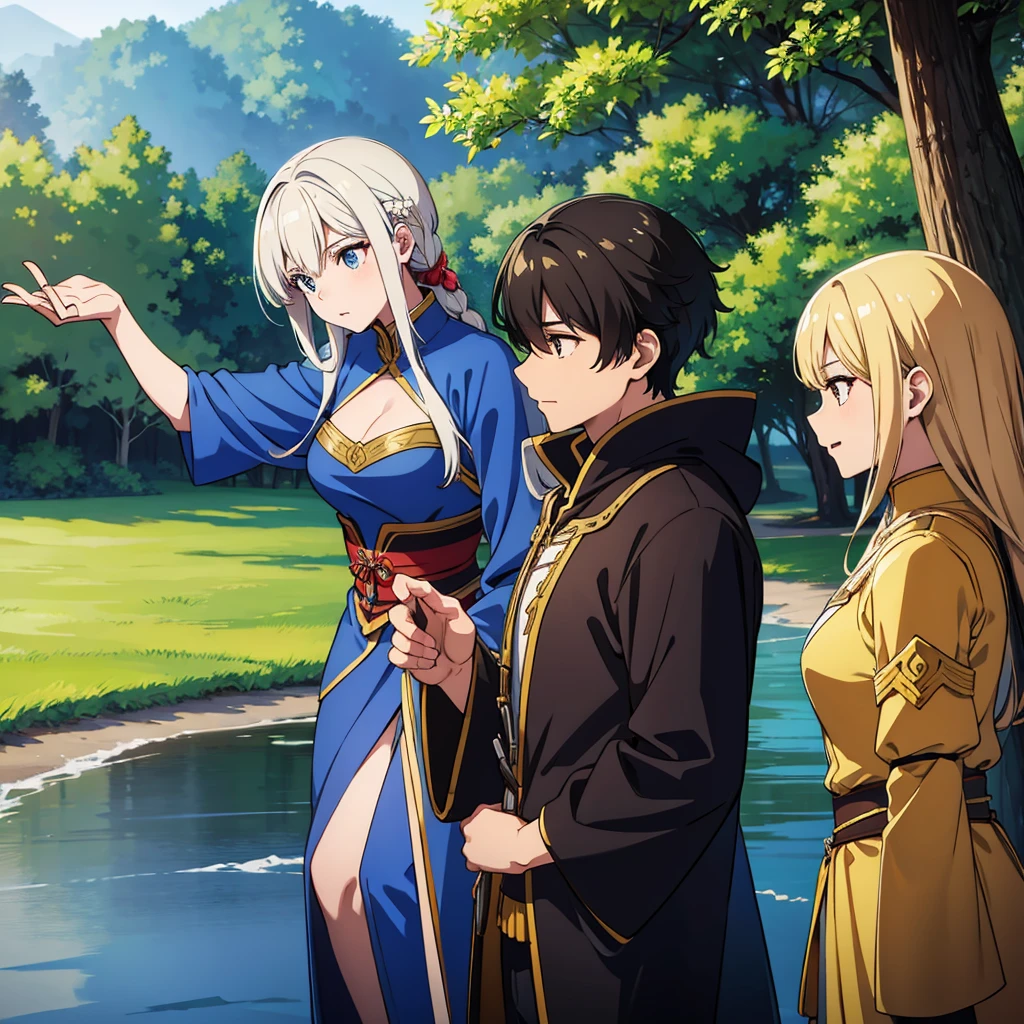 Swordsman(male)、Wizard(female)、hunter(male)、Bard(male)