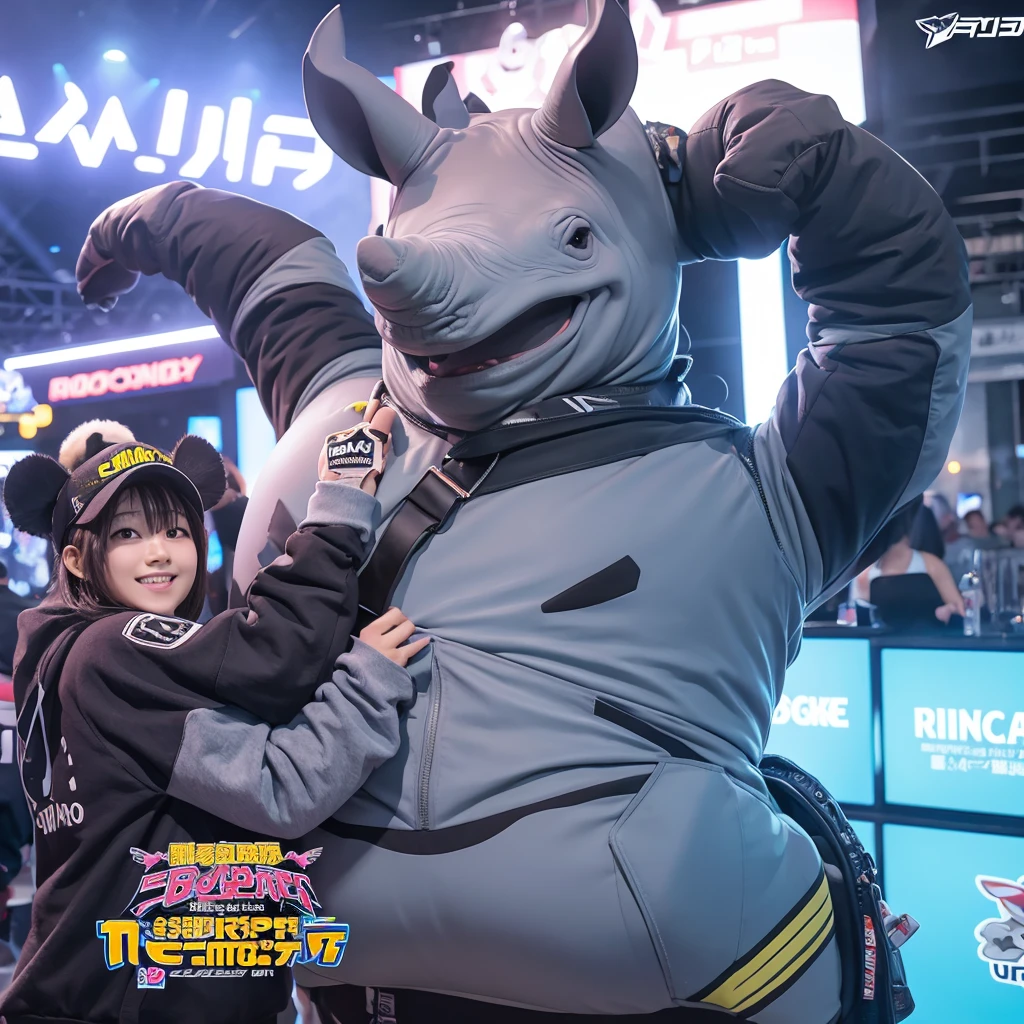 Rhino、Mascot style