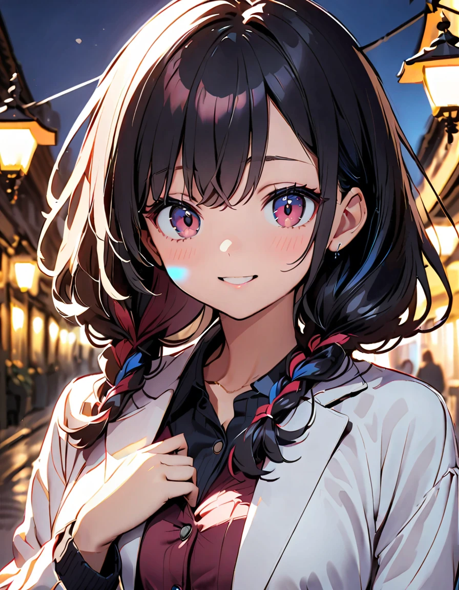 2Women\(cute,Small ,smile,Hair is floating,Hair color is dark red,Long braids,Eye color is dark red,Big eyes,White fur,Red dress,chest,[Cat ear]) AND 2Women\((Cat:1.2),White fur,子Cat\), break ,background\(outside,Beautiful garden,flower,Double solar light\), break ,quality\(8k,非常に精細なCGユニットのwallpaper, masterpiece,High resolution,top-quality,top-quality real texture skin,Surreal,Increase the resolution,RAW Photos,最高quality,Very detailed,wallpaper,Cinema Lighting,Ray-tracing,Golden Ratio\)