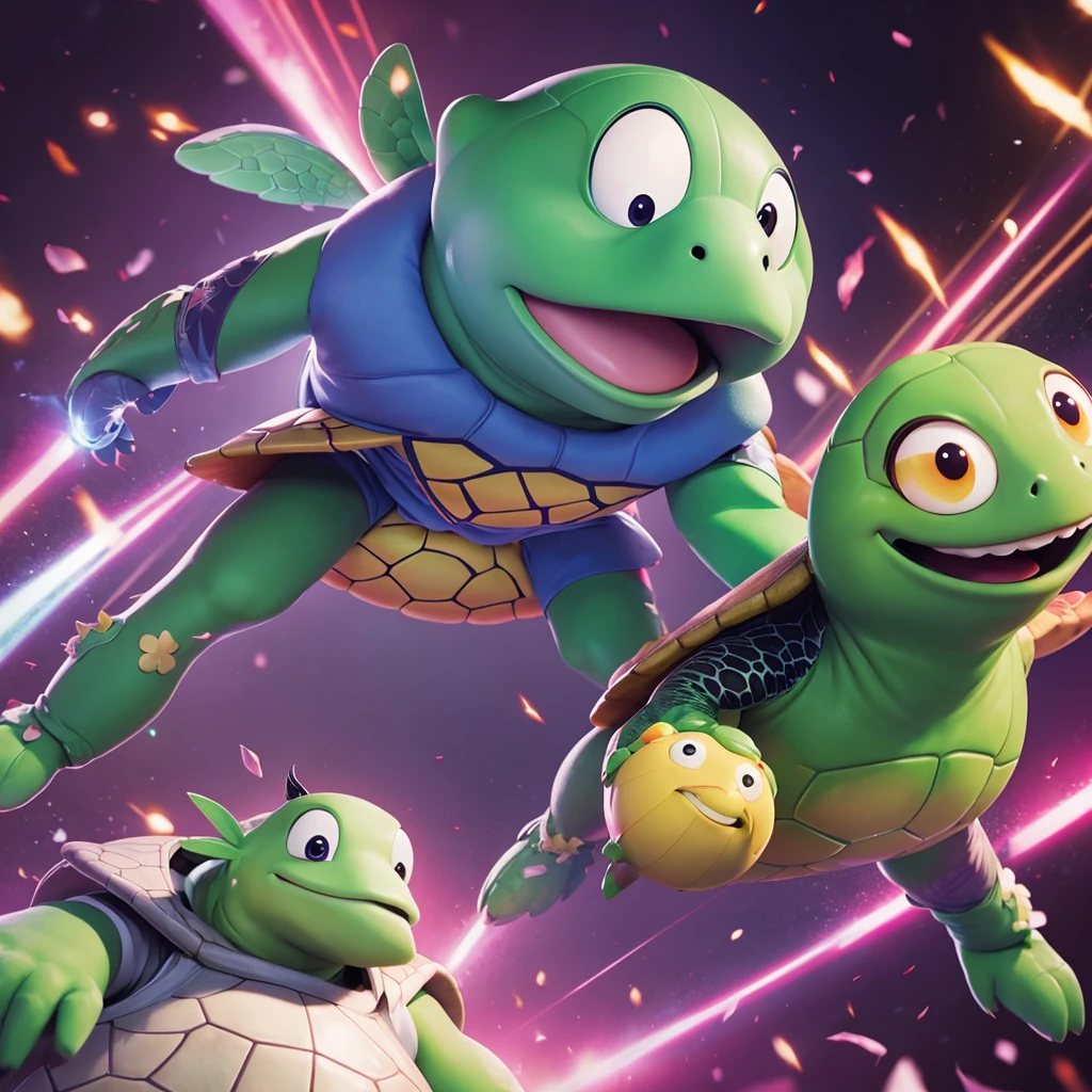 Turtle、Mascot style
