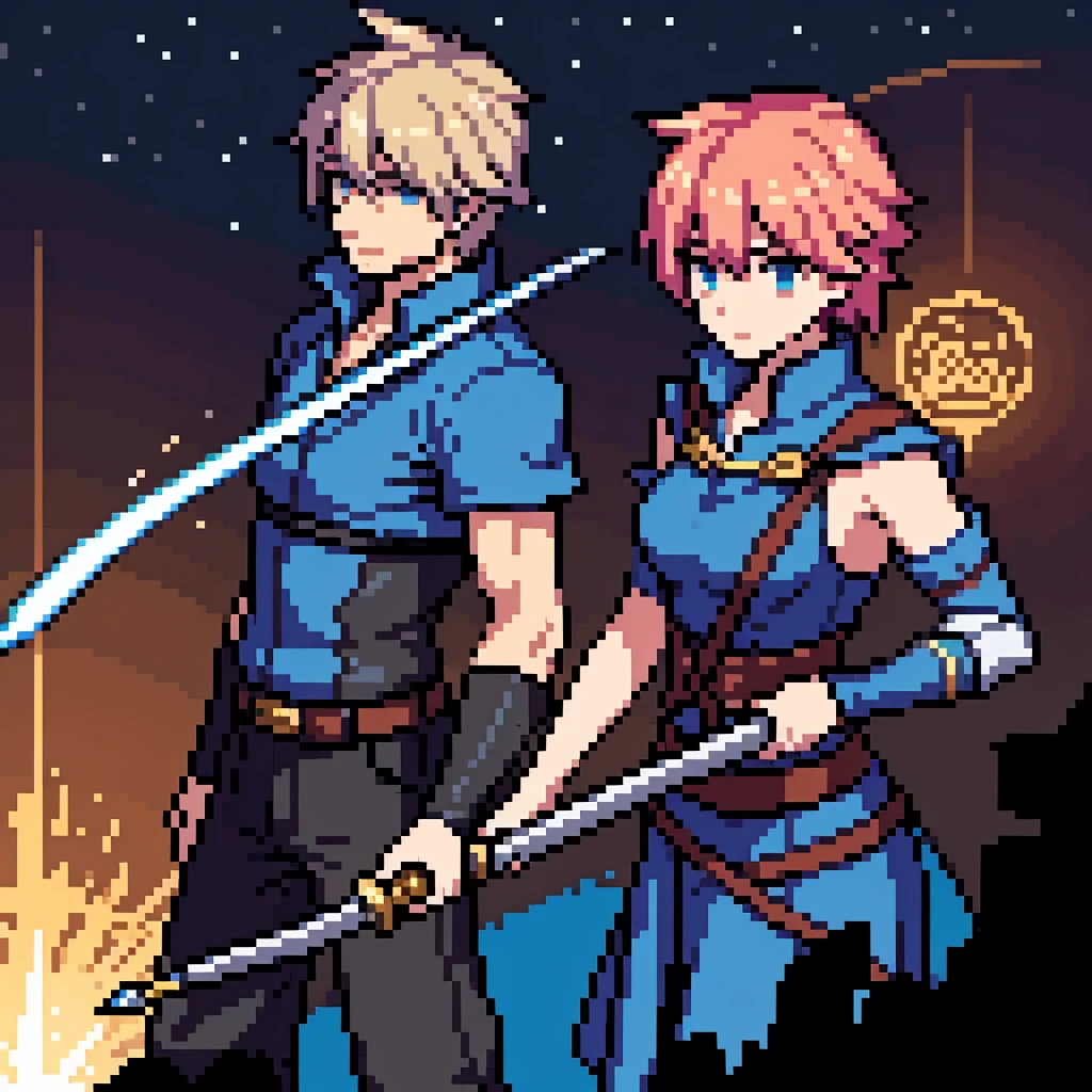 male swordman,female wizard,male archer,male troubadour