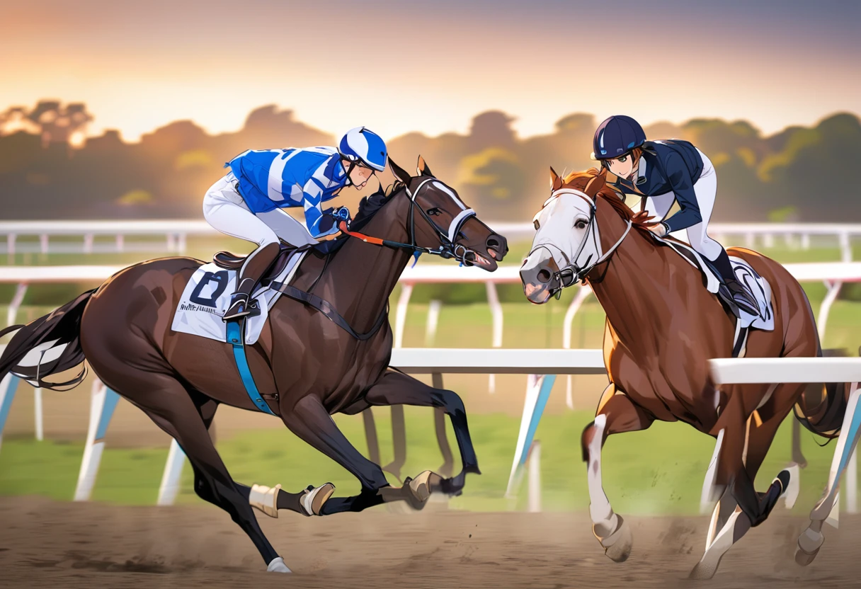 high school girl、Thoroughbred