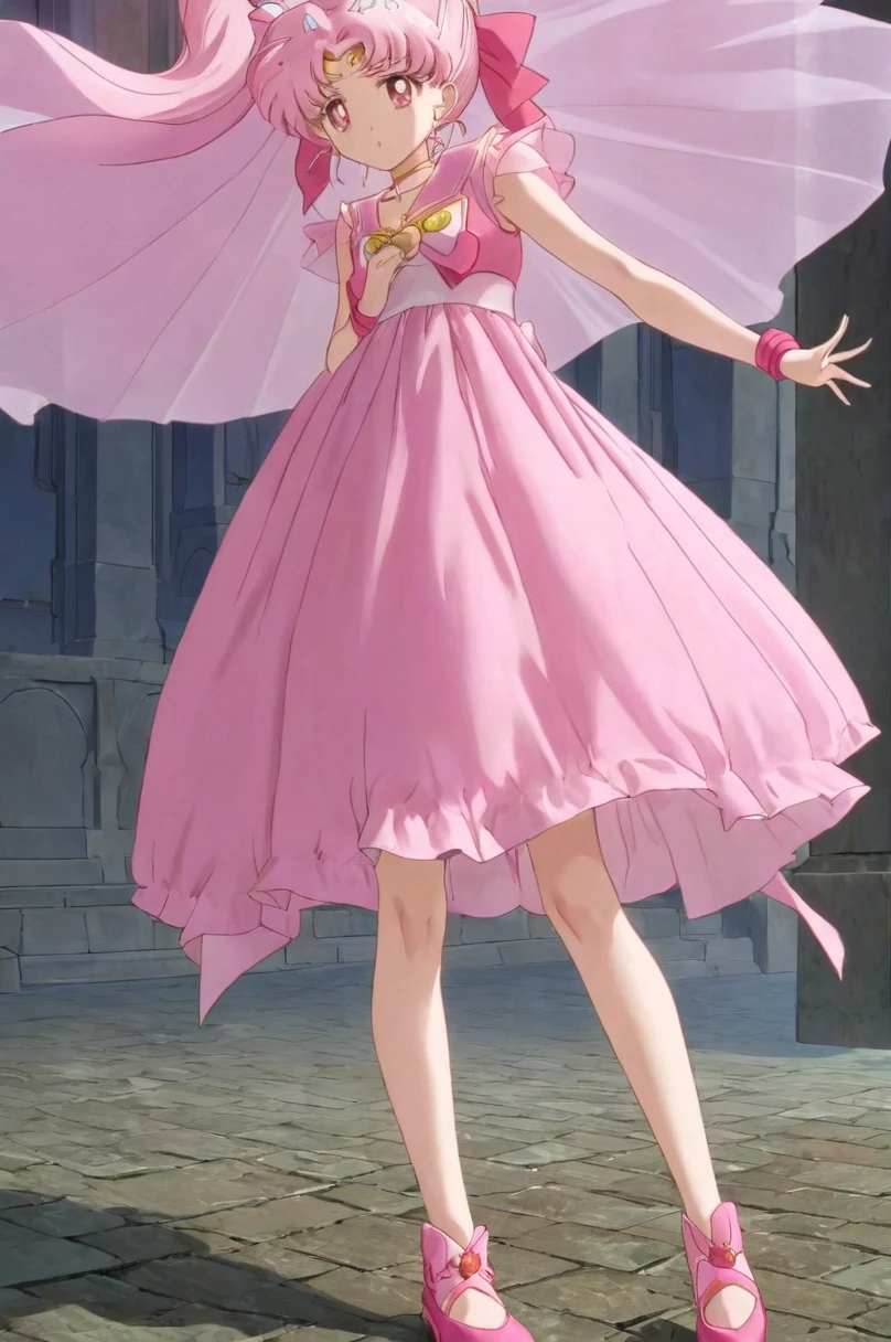 10 year old girl underwear,Chibiusa、Realistic bloomers made from patterned cotton fabric, Medieval one-piece dress with panniers, Fabric Realism, Low - Angle, I see bloomers, Pull up the dress by hand, Strong winds, Translucent slip, Translucent slip, tights, Highest quality, whole body