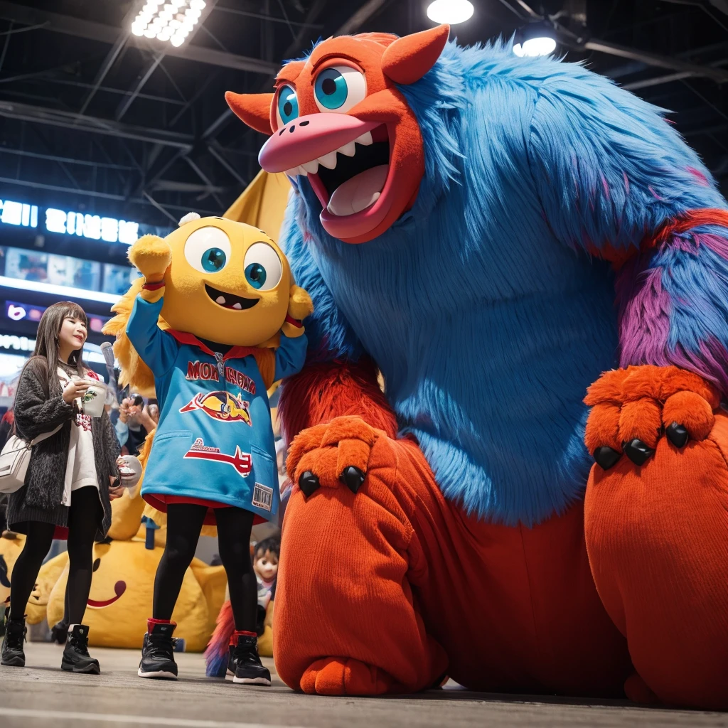 monster、mascot