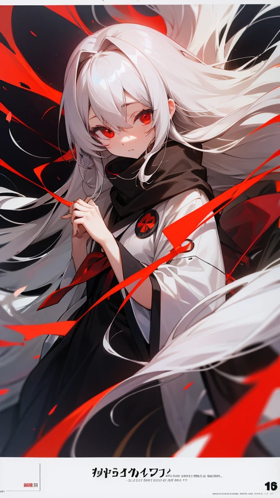 Highest quality I have long hair Gray Hair Hina Sorazaki Red eyes I don't have anything Odd Eye kind One person