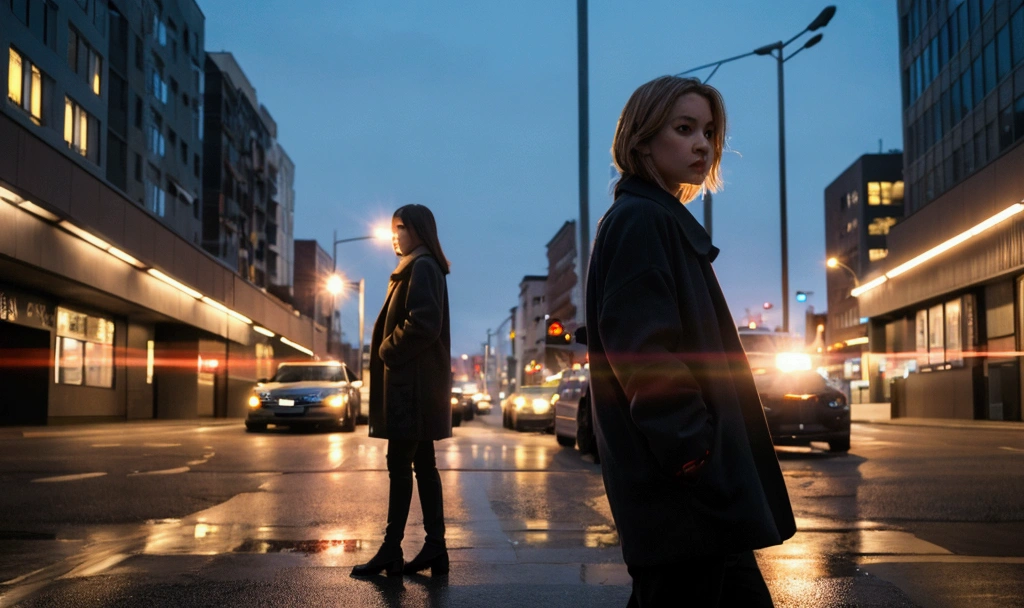 8k, RAW photo, best quality, masterpiece:1.2), (realistic, photorealistic:1.37) urban bustling scene