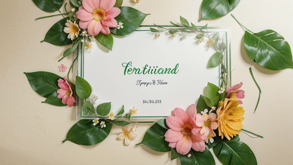 Watercolor of Tropical spring floral green leaves and flowers s isolated on transparent png background, bouquets greeting or wedding card decoration